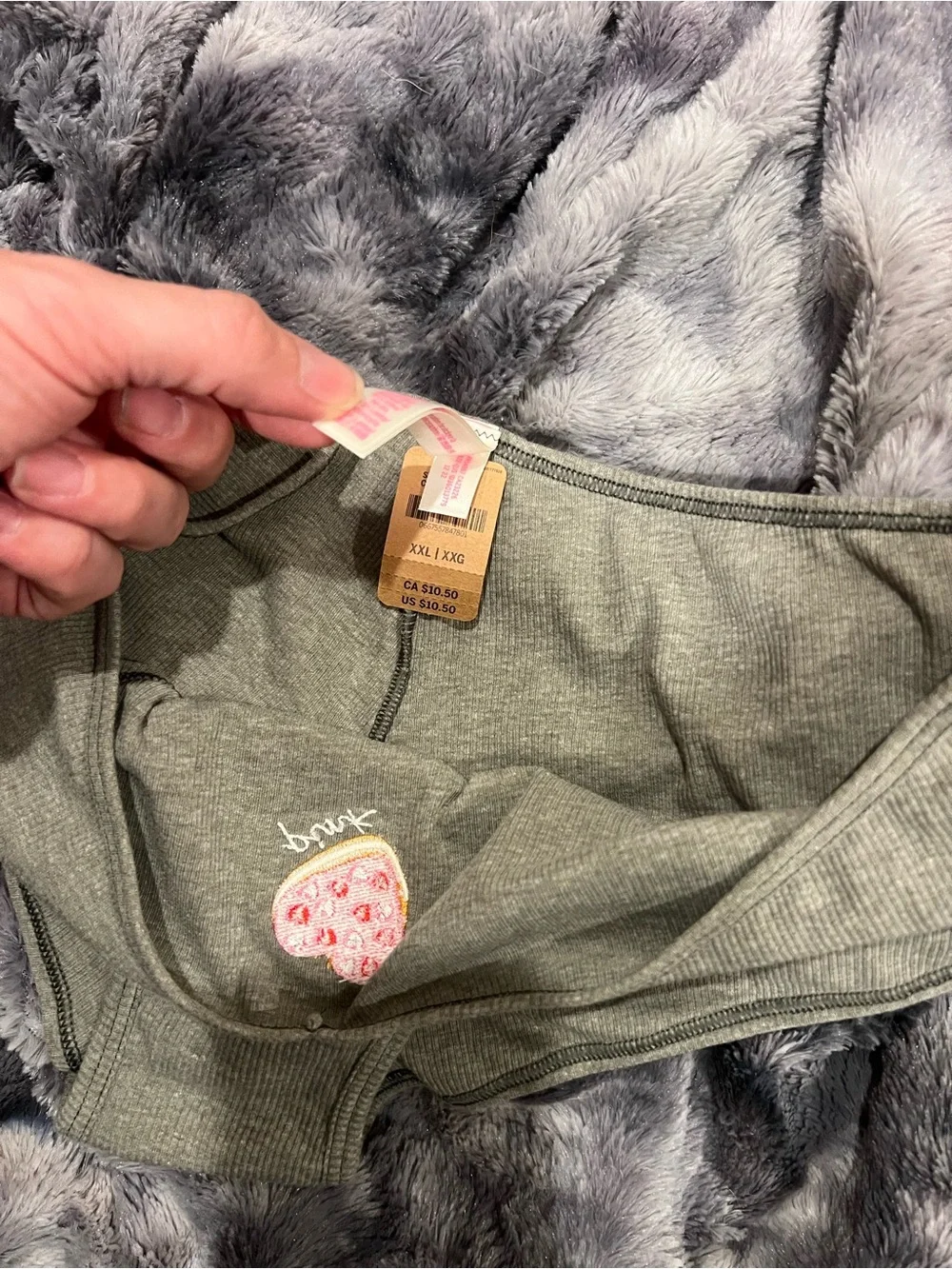 Intimates subcategory classification